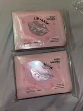 Customer photo review of Zora LAIKOU Sakura Lip Mask — Moisturizing Lip Care