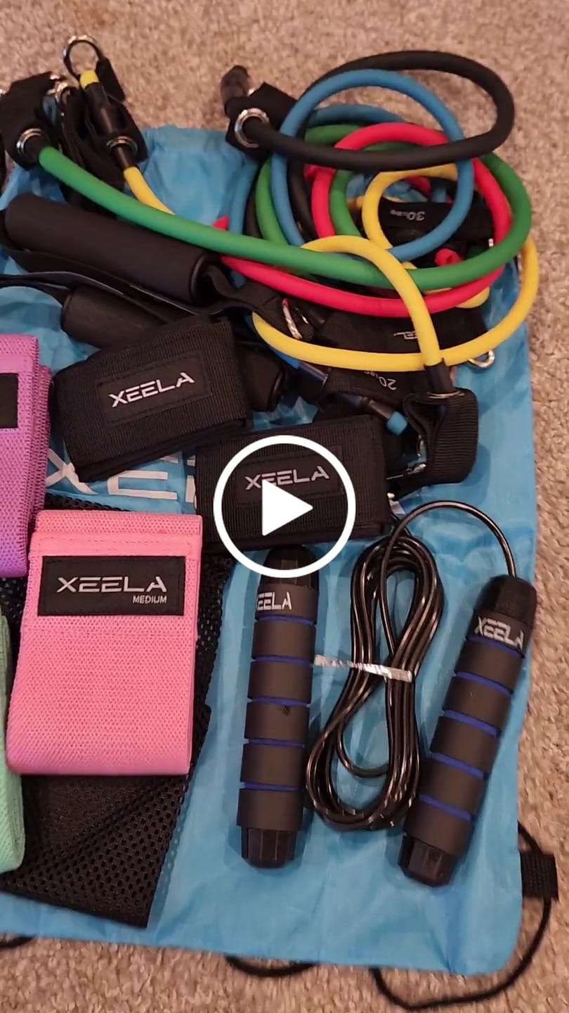 Customer video review of XEELA AT-HOME WORKOUT EQUIPMENT KIT