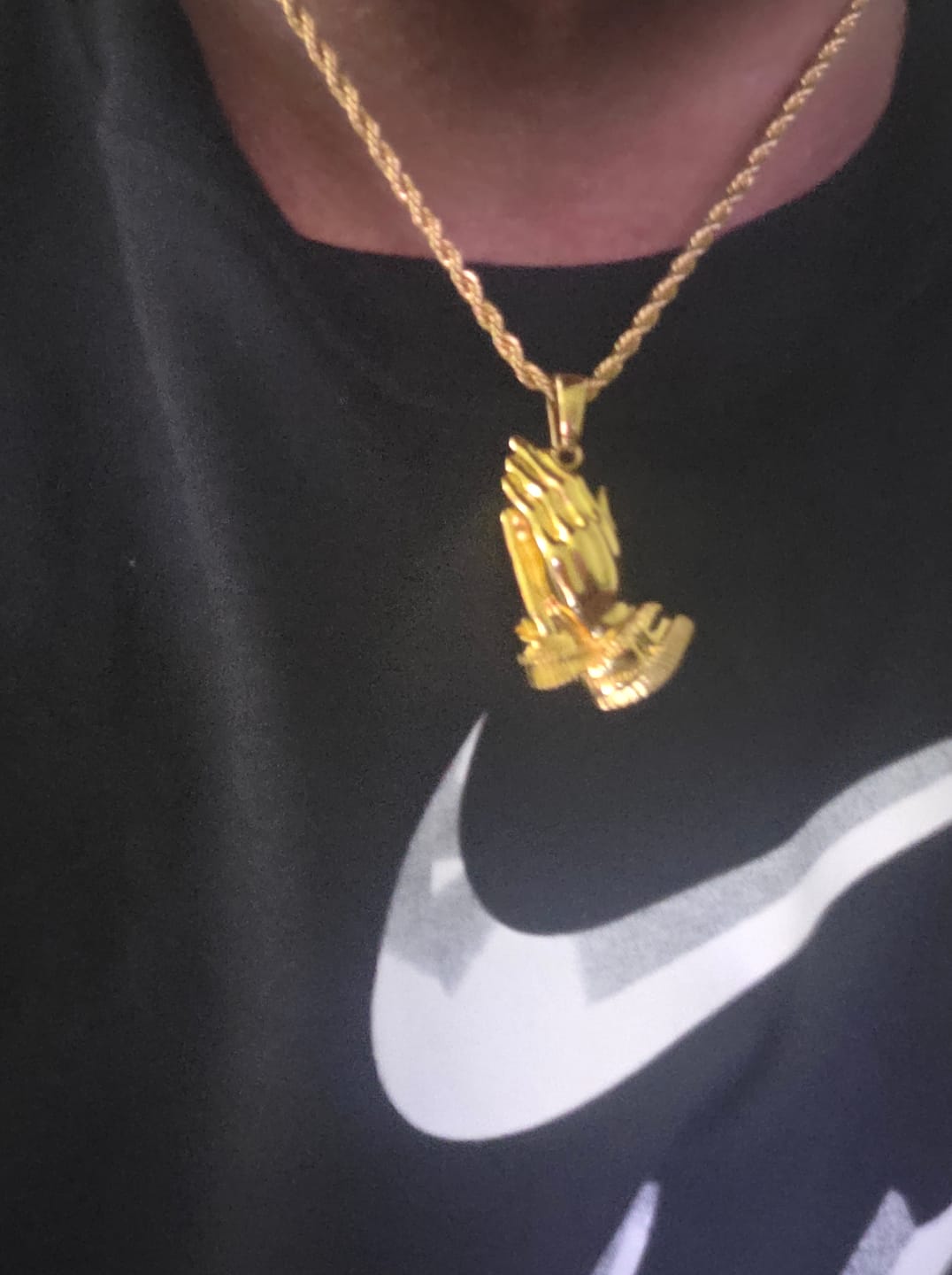 Customer photo review of 3mm Rope Chain - Gold