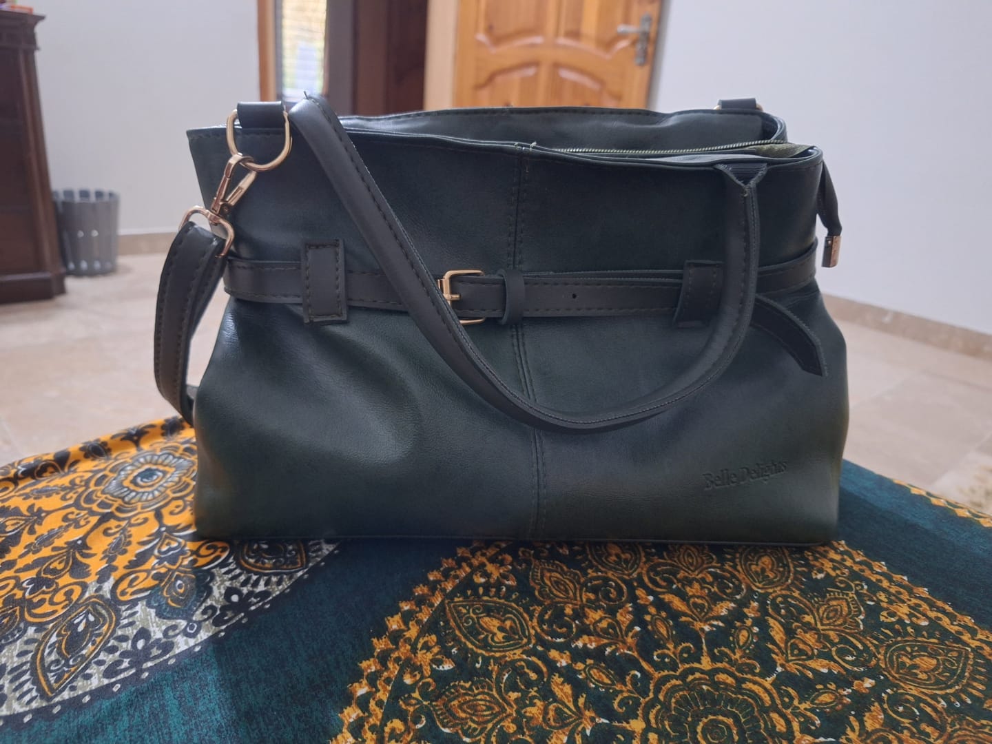 Customer photo review of Belle The Statement Shoulder Bag
