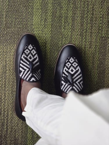 Customer photo review of Texo Loafers Men – Coal