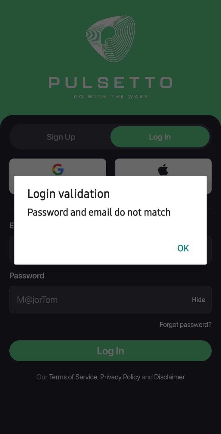 Customer photo review of Pulsetto App Premium
