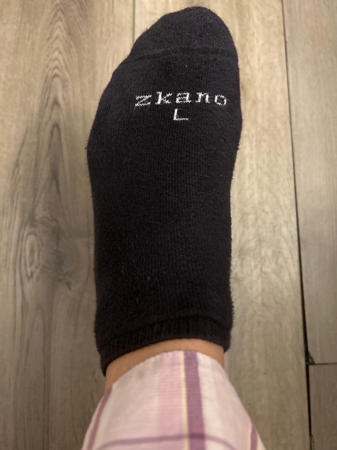 Customer photo review of Ridge - Cushioned Organic Cotton Socks Low Rise - Black