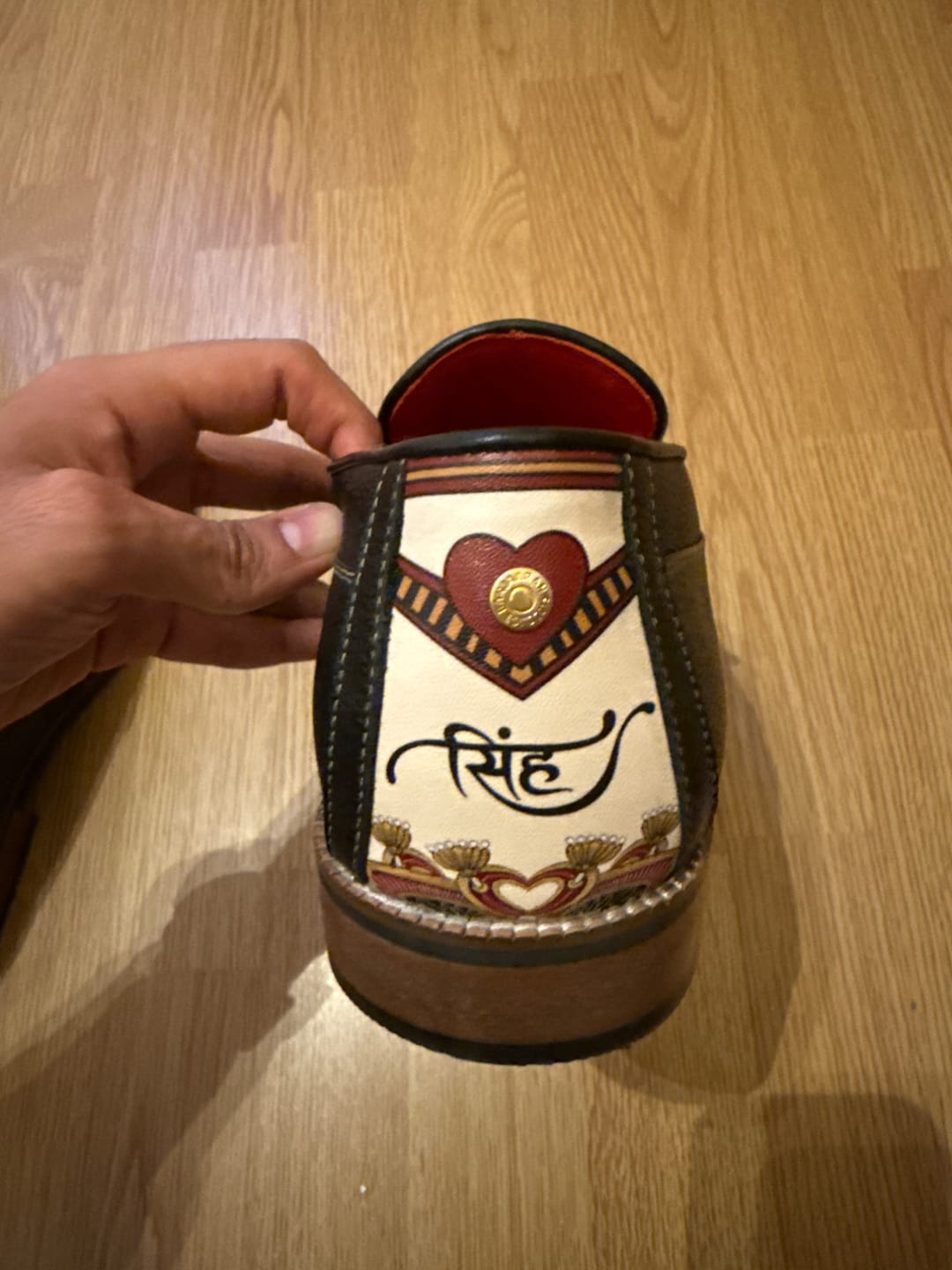Customer photo review of सिंह (Simha) – The Regal Protector Loafers Men