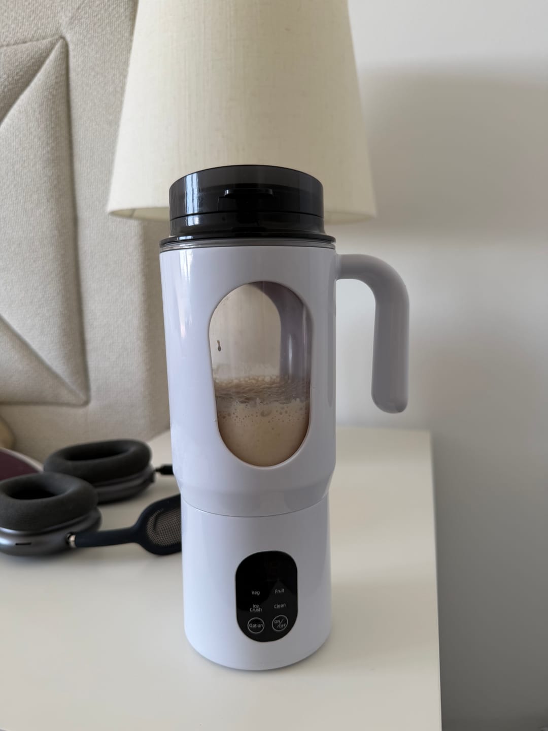 Customer photo review of Tragbarer Mixer 580 ml