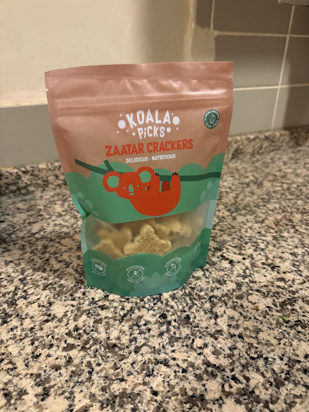 Customer photo review of Zaatar Crackers (120g)