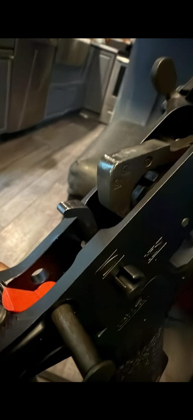 Customer photo review of 100% USA Made Super Safety with Flat Trigger – On Sale $89.99