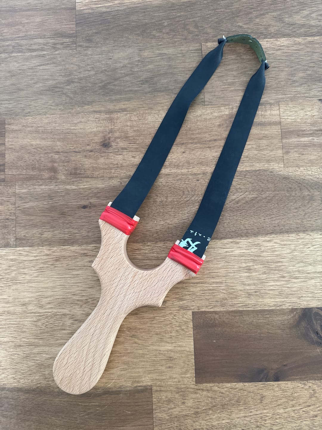Customer photo review of 10-Pack Premium Flat Slingshot Bands – Strength Taper (25mm → 15mm)