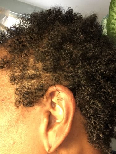 Customer photo review of Boar Bristle Multi-Functional Edge Brush