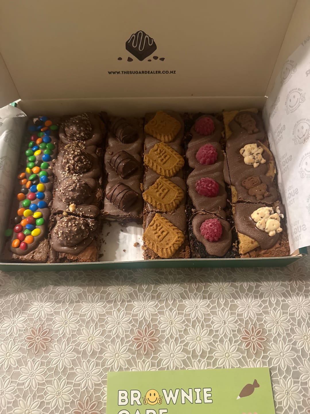 Customer photo review of Mega flavour sampler box