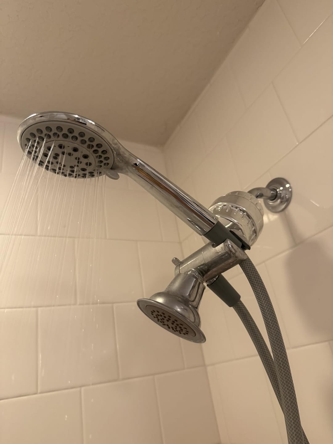 Customer photo review of Filtered Shower Head System — 20-Stage Chlorine & Heavy Metal Filter + 2 FREE Replacement Cartridges