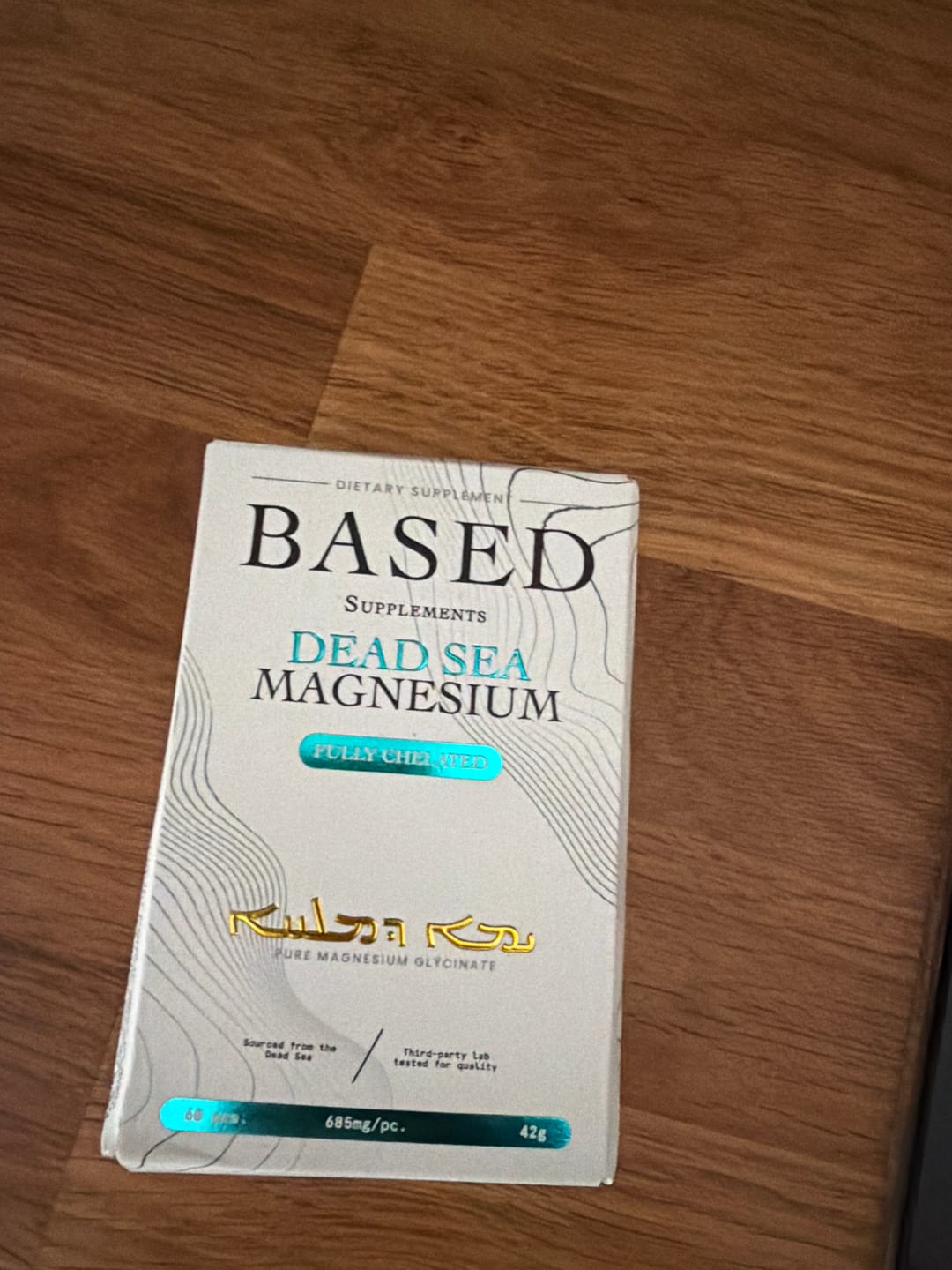 Customer photo review of Dead Sea Magnesium Glycinate