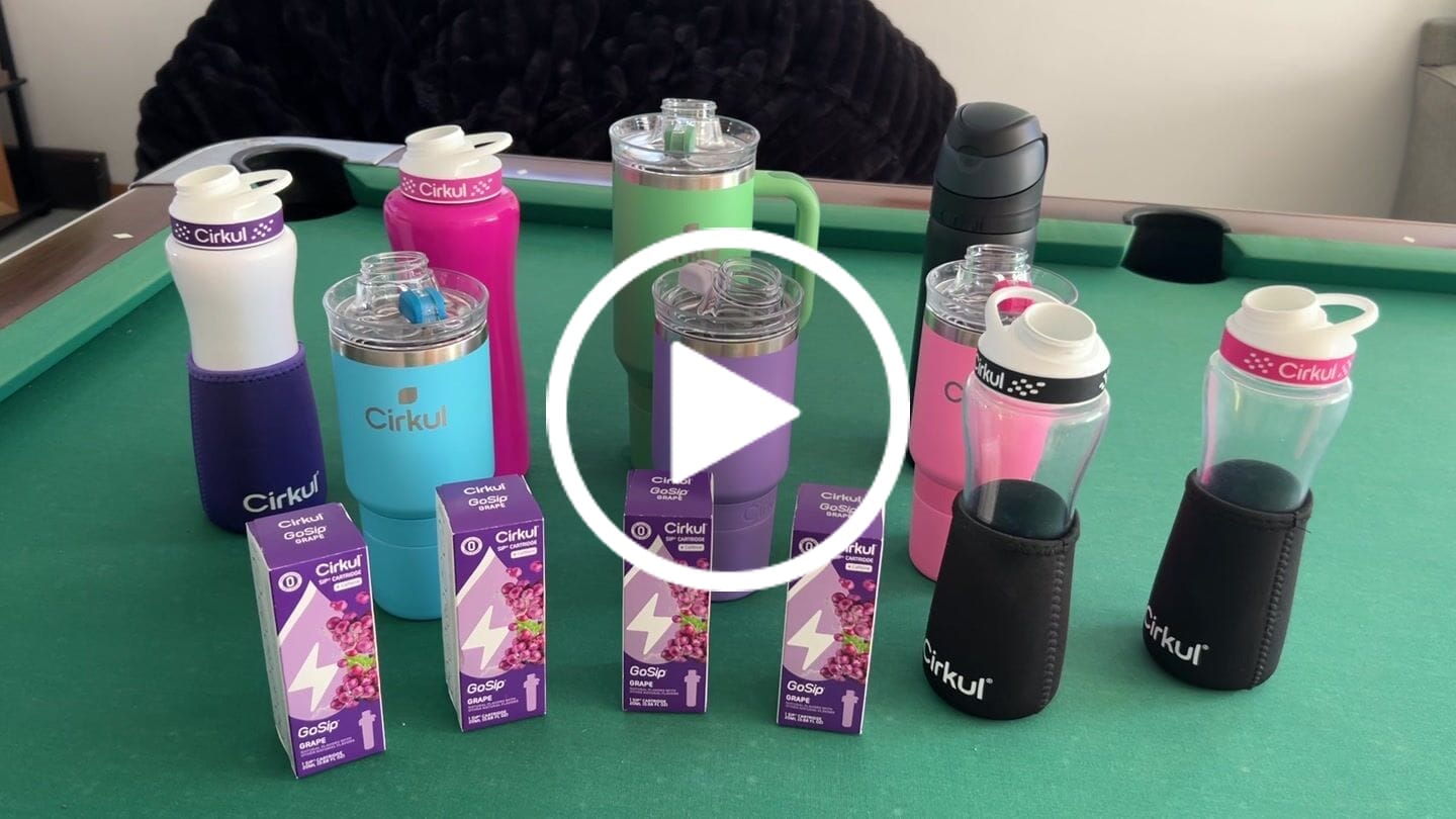 Customer video review of GoSip Grape
