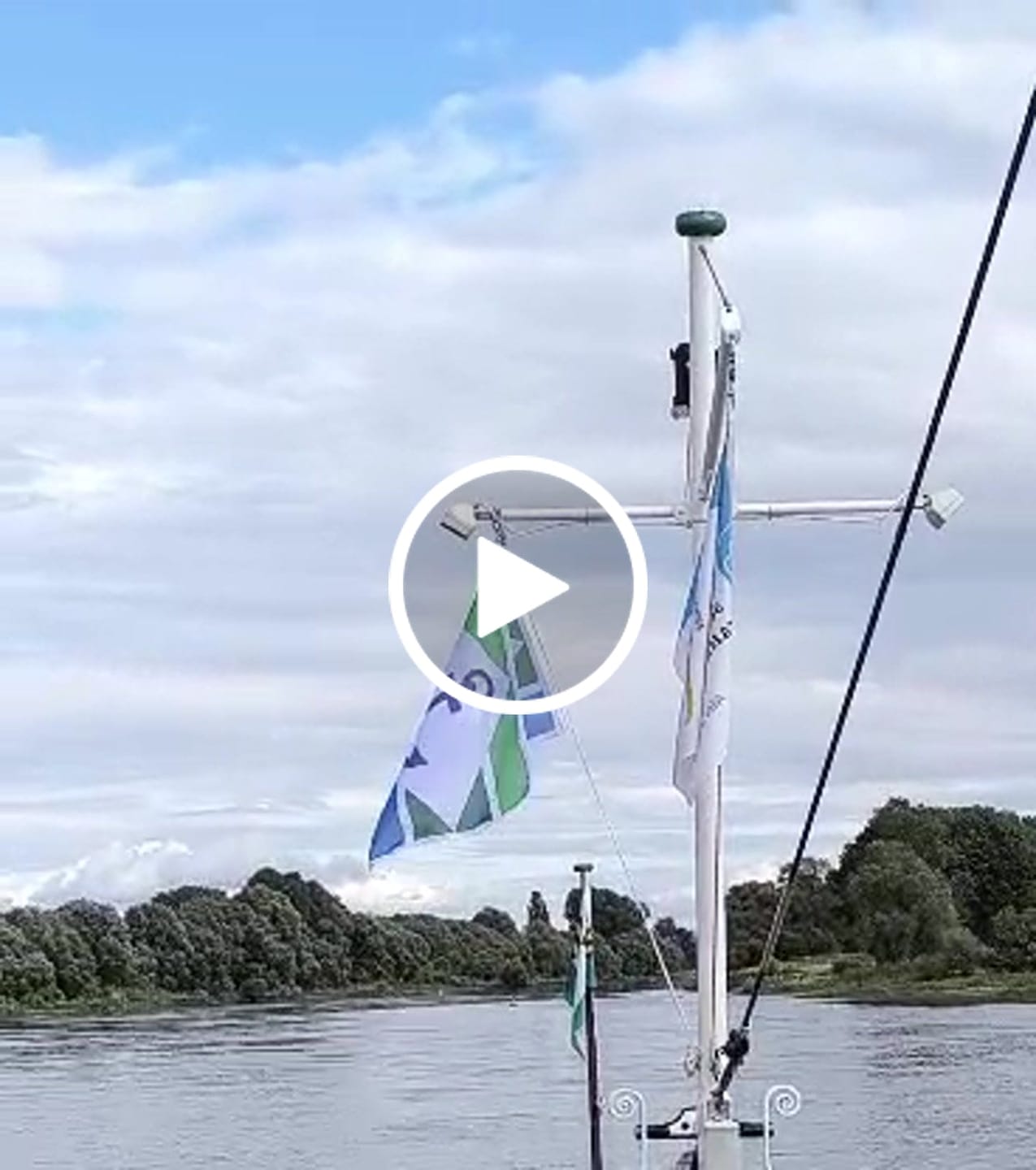 Customer video review of Fahne inkl. Druck