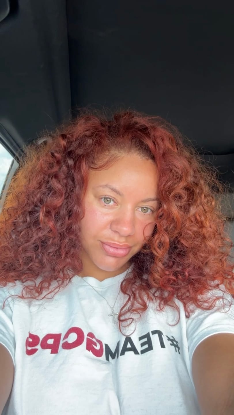 Customer photo review of Curly Blossom 2.0