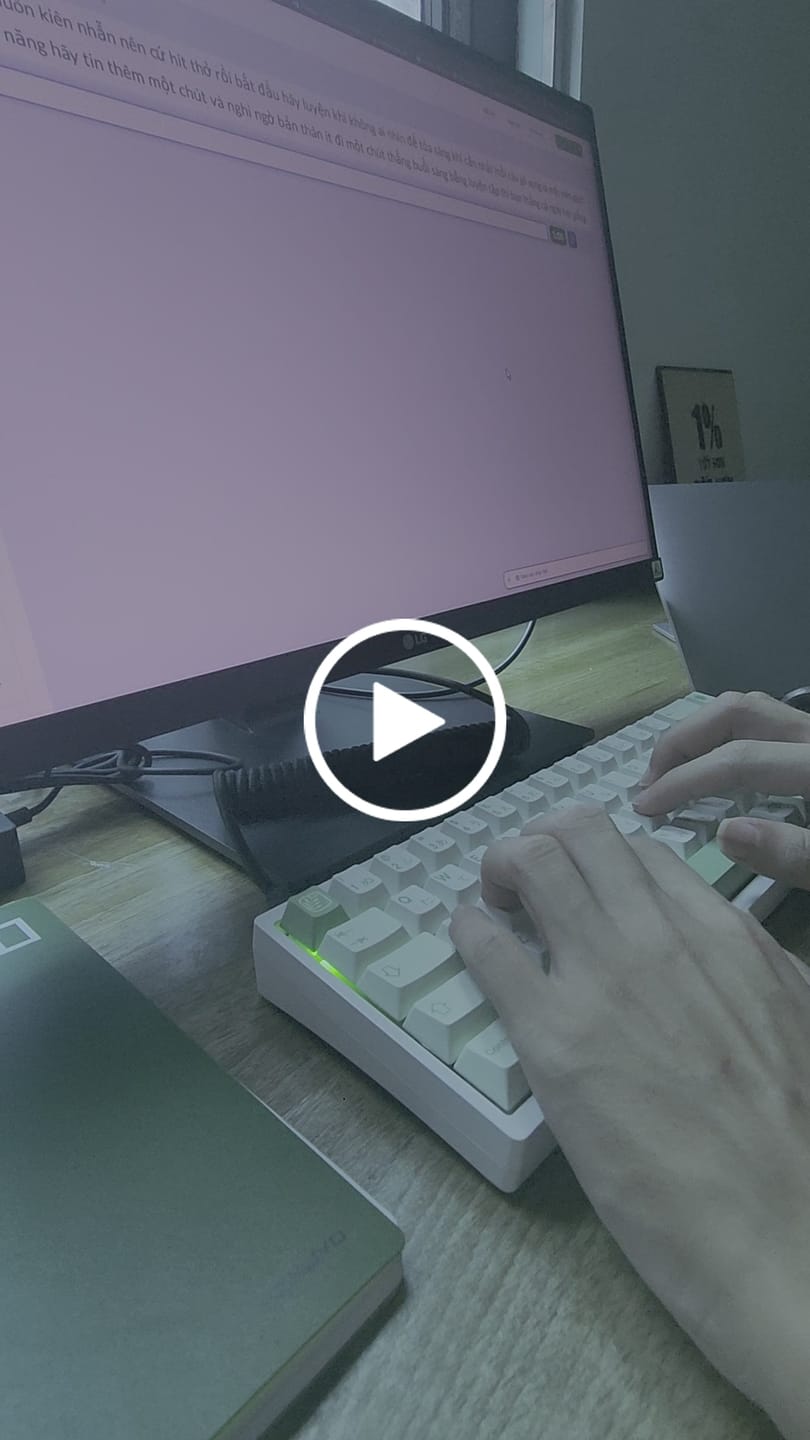 Customer video review of HMX T-Rex Linear Switch Factory Lubed (10PCS)