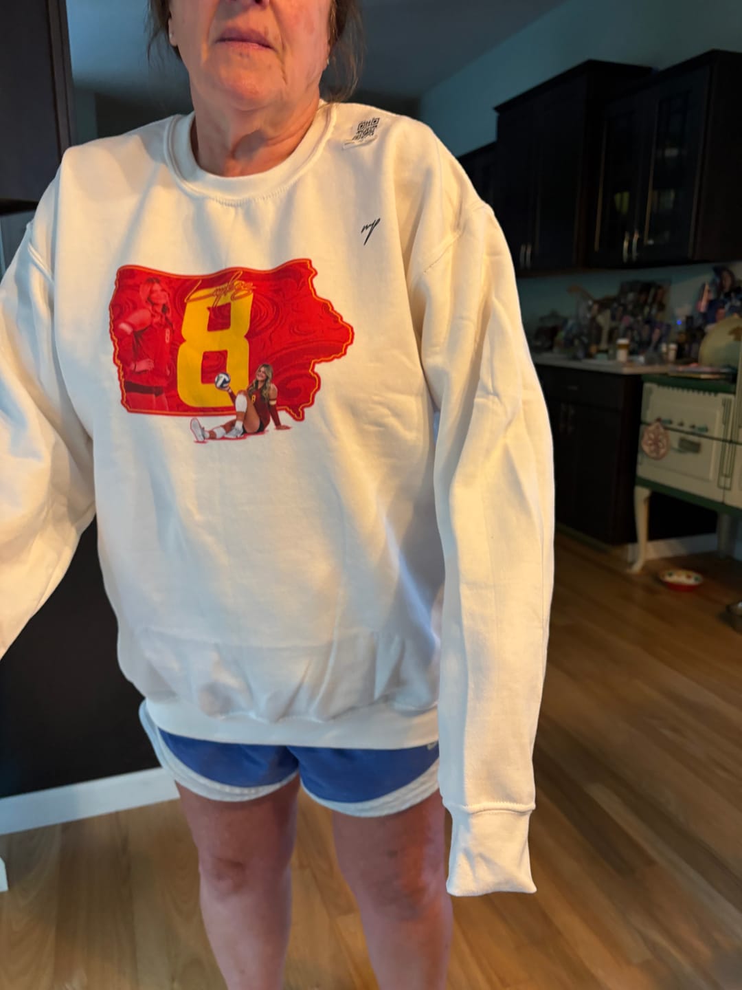 Customer photo review of Macie Lupkes Crewneck