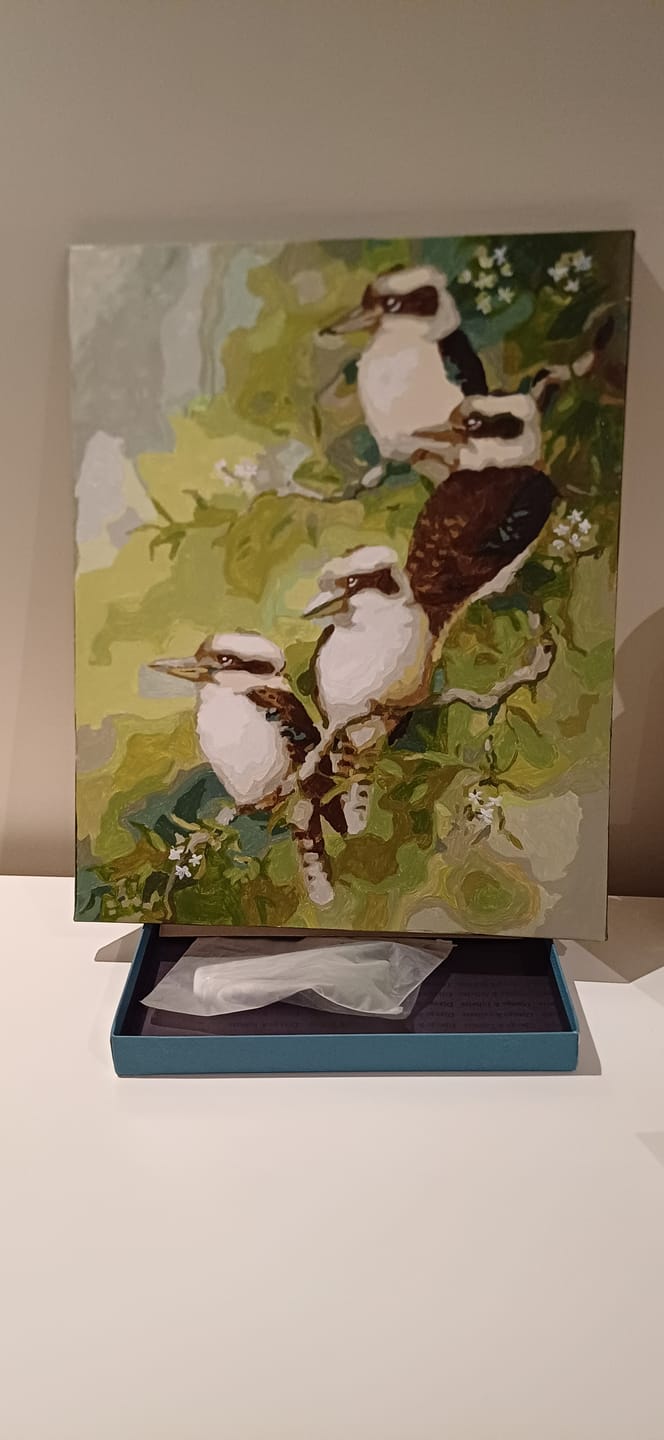 Customer photo review of Kookaburras on a Branch