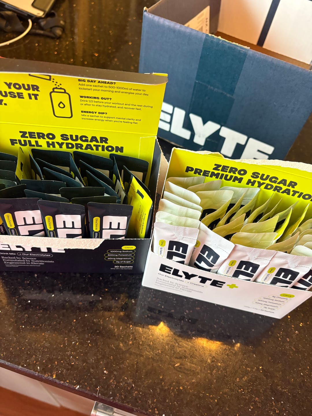 Customer photo review of Elyte Hydration + Creatine