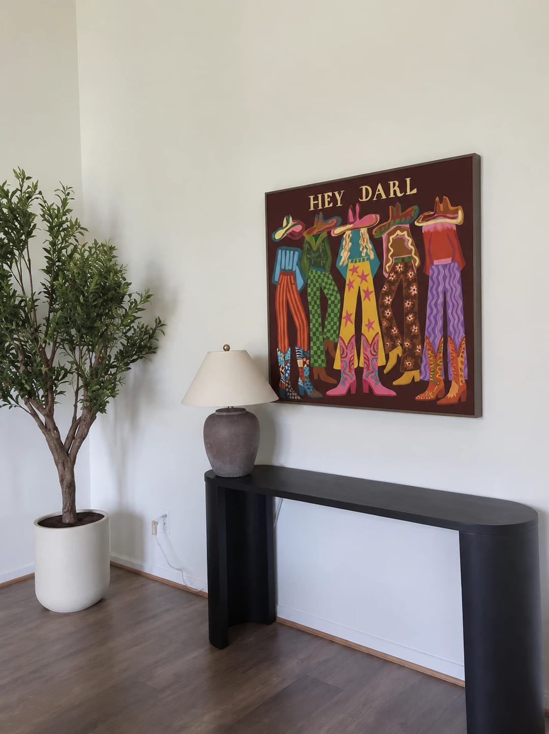 Customer photo review of Western Pop Art｜Colorful Cowgirl Ensemble