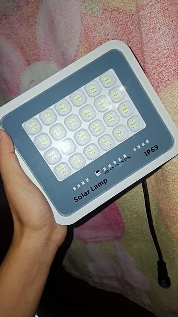 Customer photo review of Sentry™ Automatic Solar Flood Light