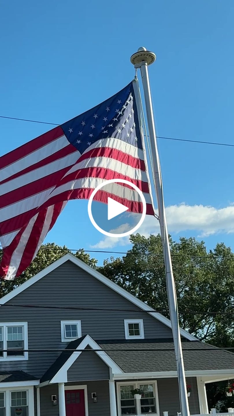 Customer video review of 4' x 6' American Flag