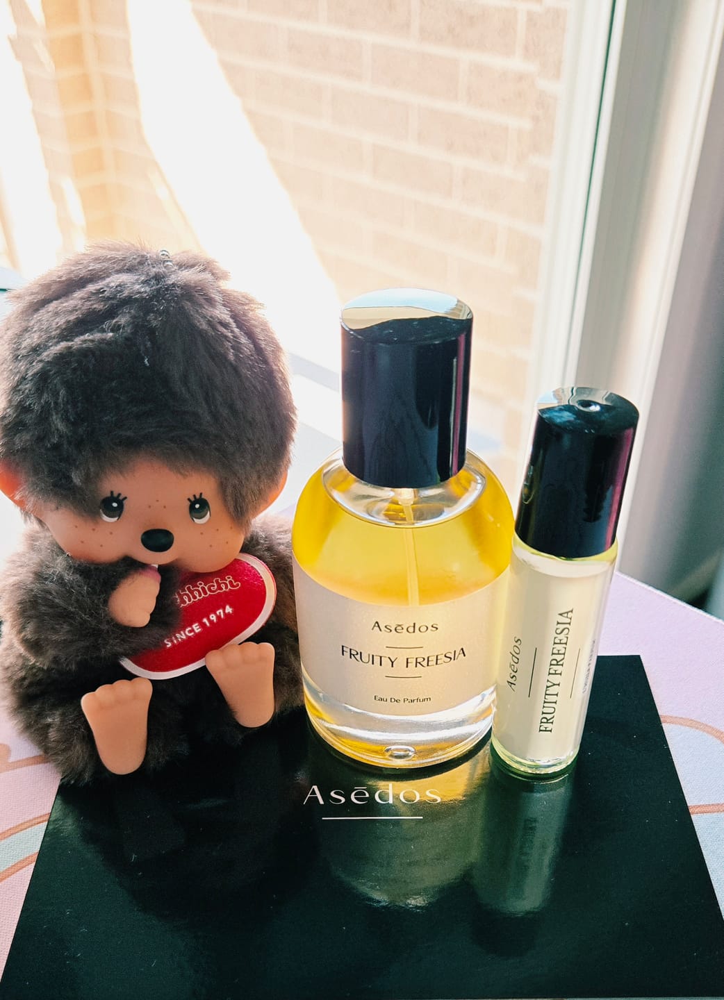 Customer photo review of FRUITY FREESIA EAU DE PARFUM