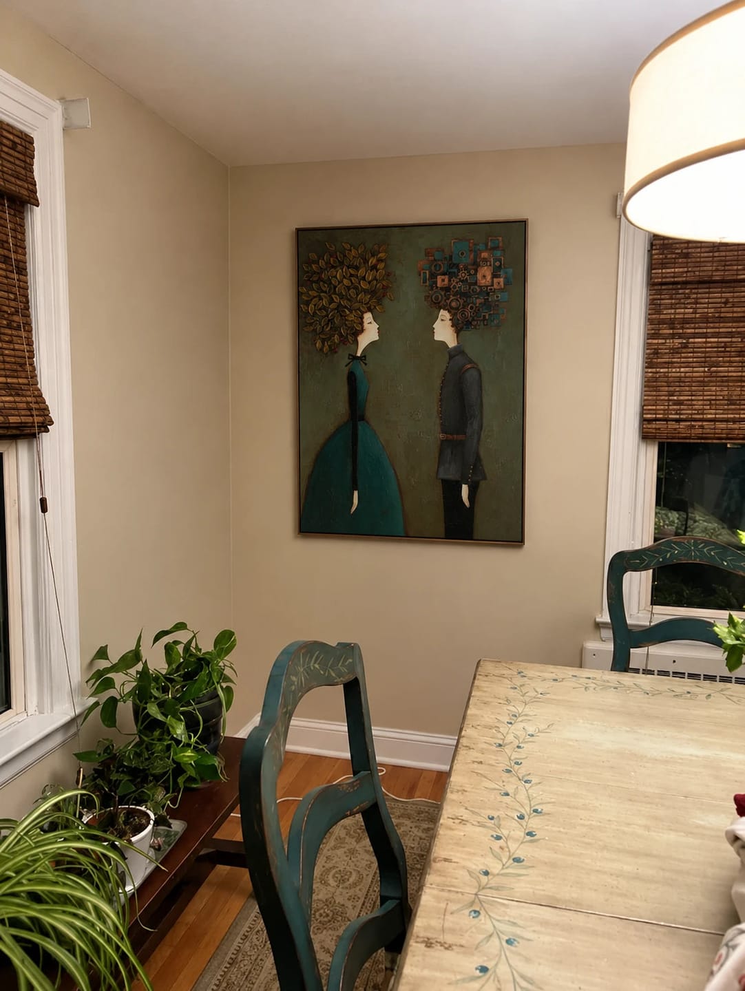 Customer photo review of Modern Folk Art｜Sunlit Stillness