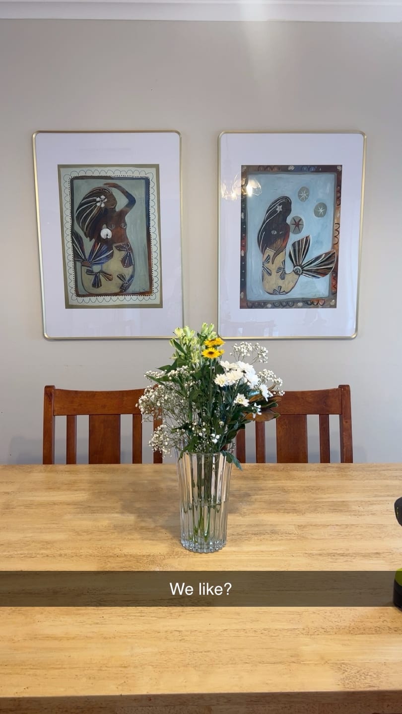 Customer photo review of Chasing Stars by Amanda Skye | Art Print