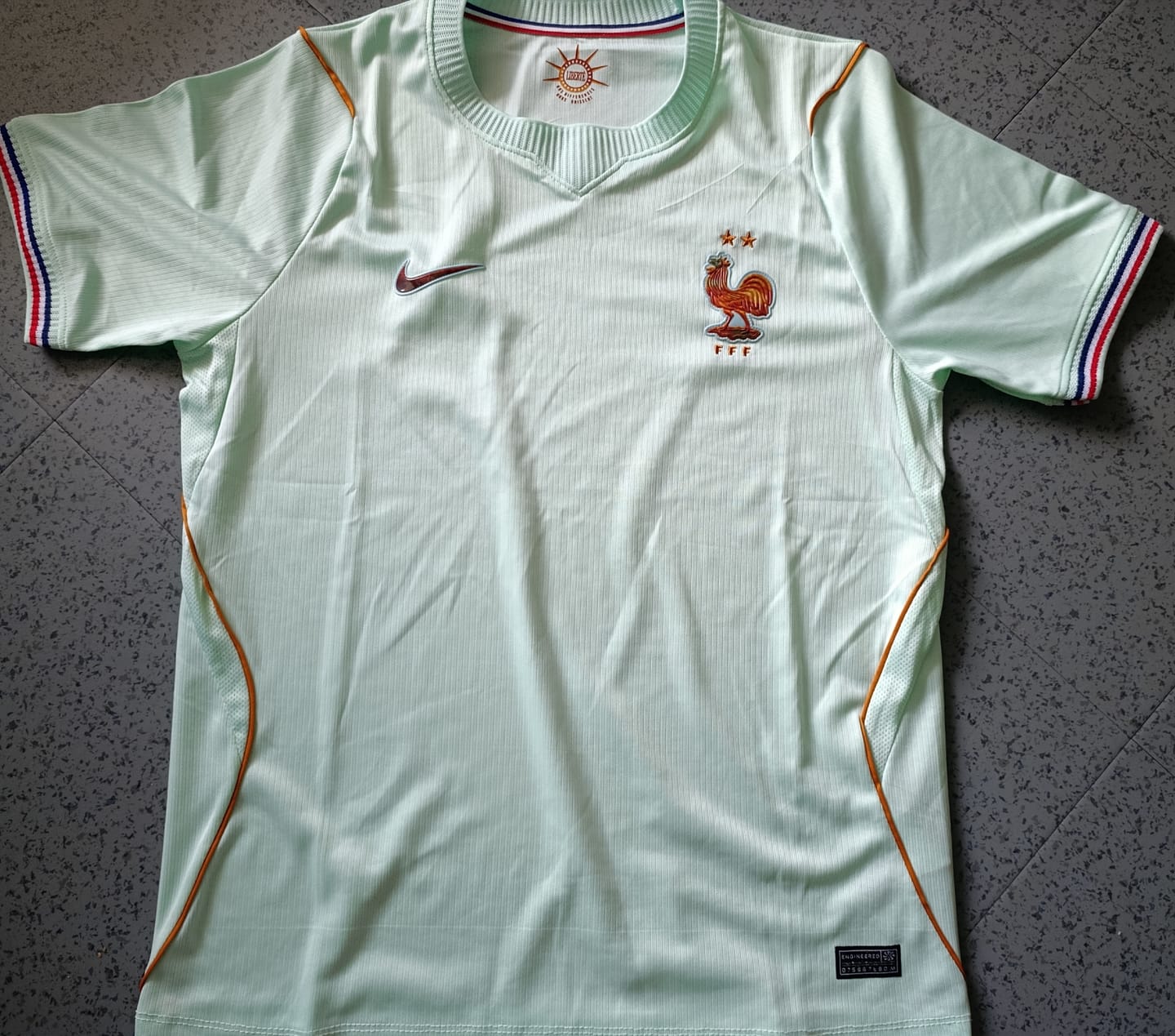 Customer photo review of Équipe de France Extérieur Coupe du Monde 2026