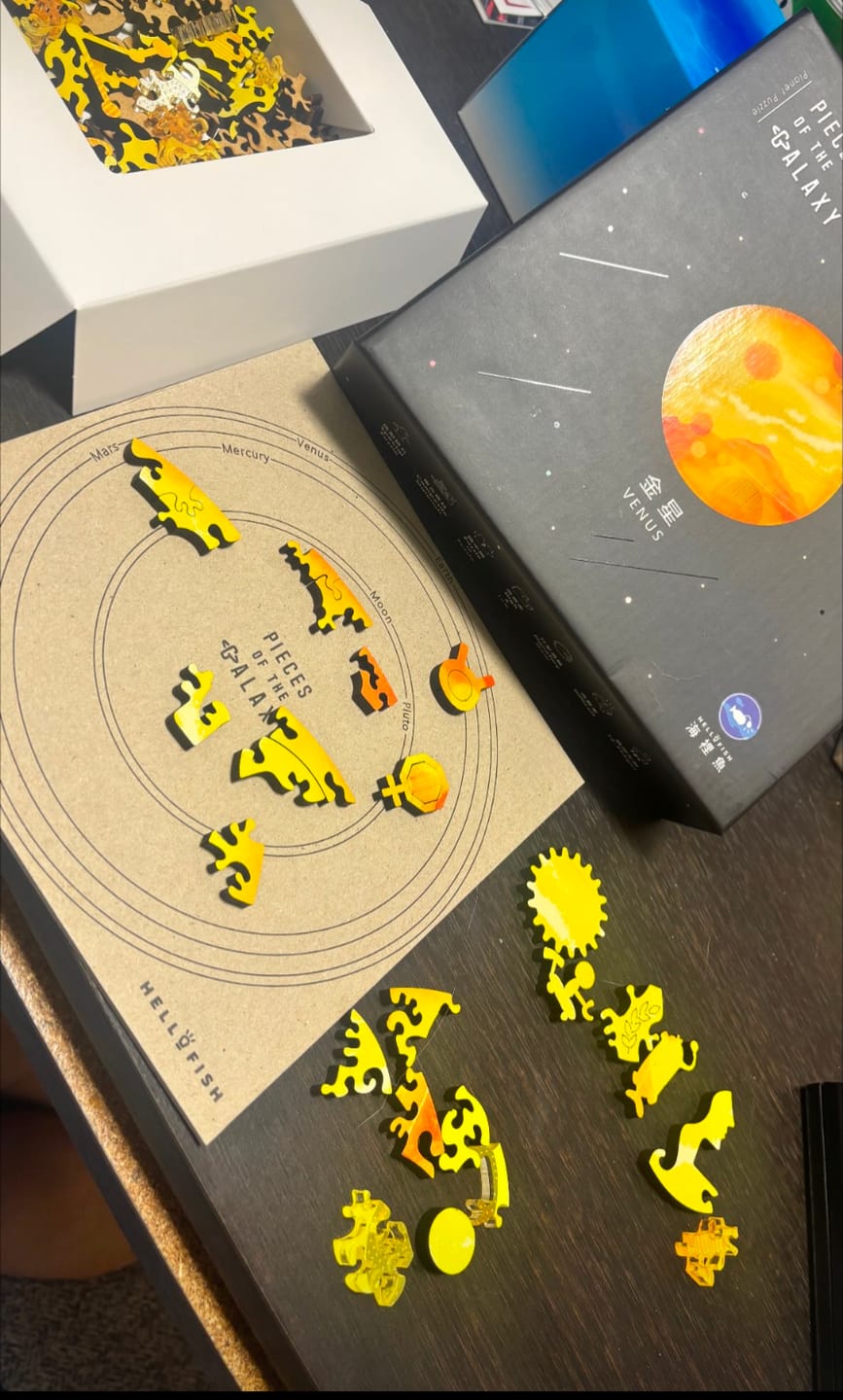 Customer photo review of 宇宙の破片 VENUS 金星と専用フレームセット