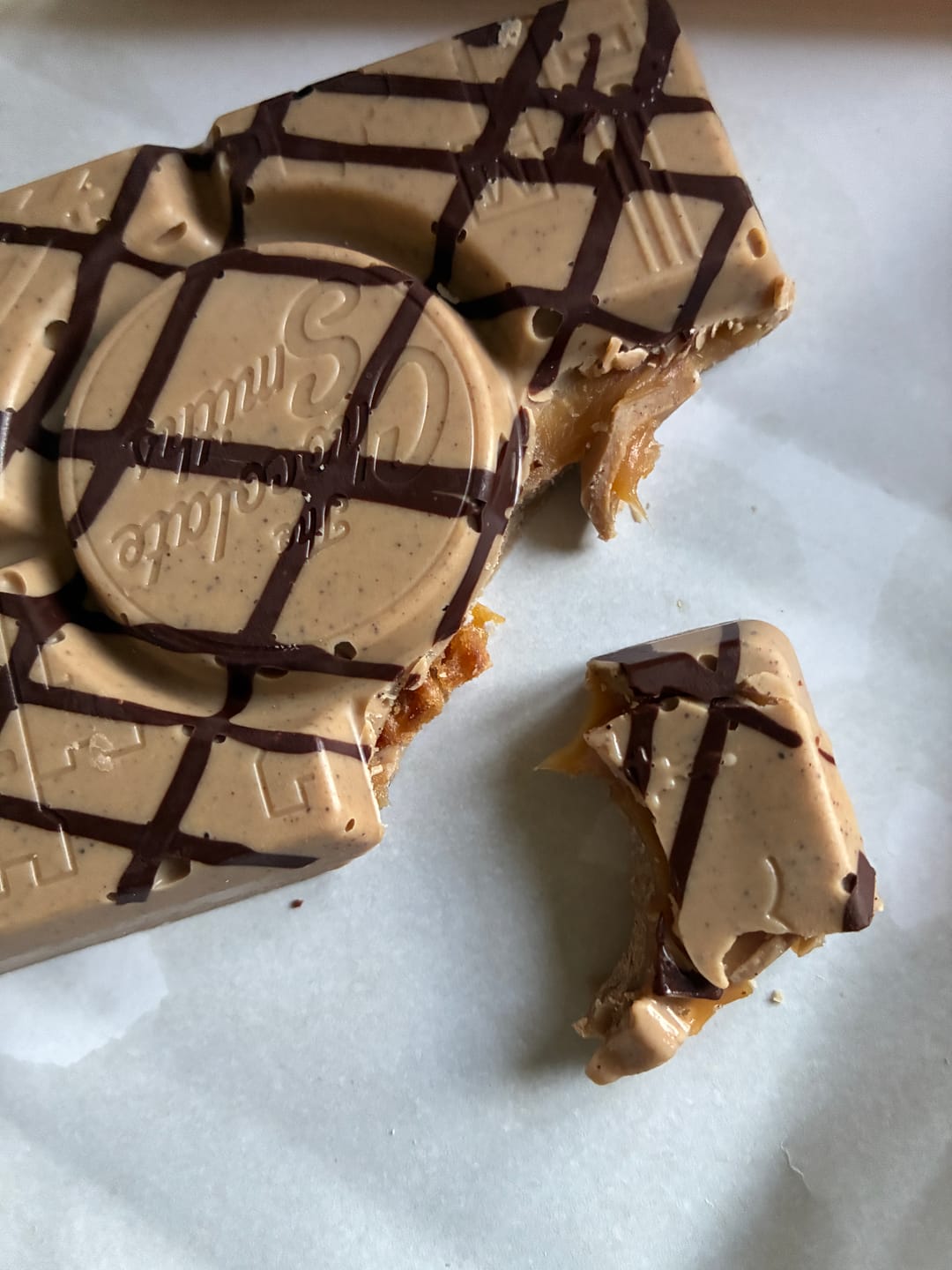 Customer photo review of Coffee and Stroopwafel Bizarre Bar 145g