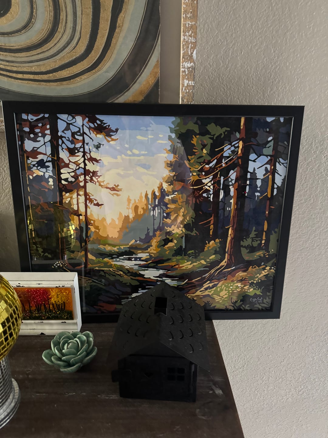Customer photo review of Sunlit Tranquility