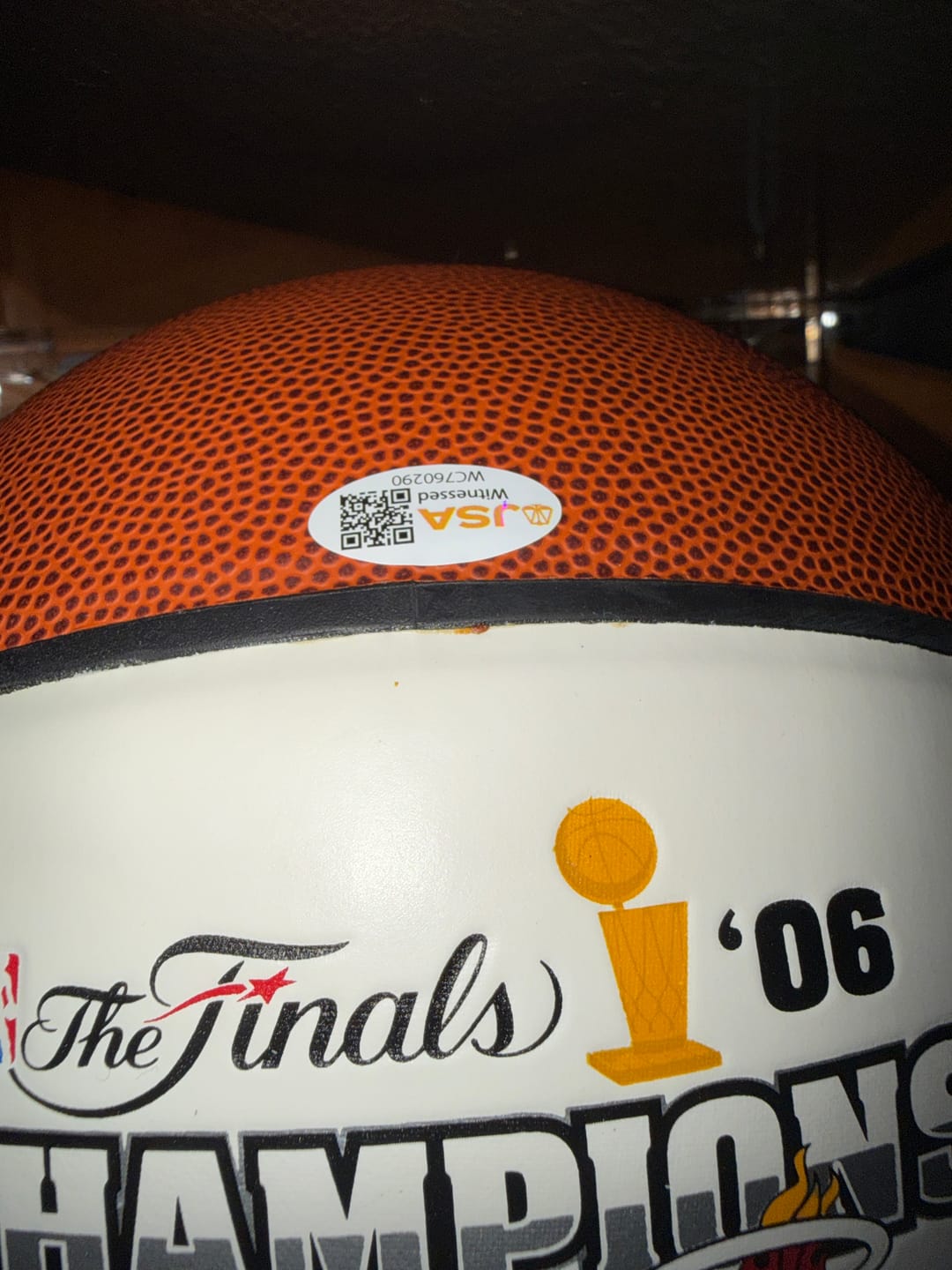 Customer photo review of Alonzo Mourning Autograph Signing
