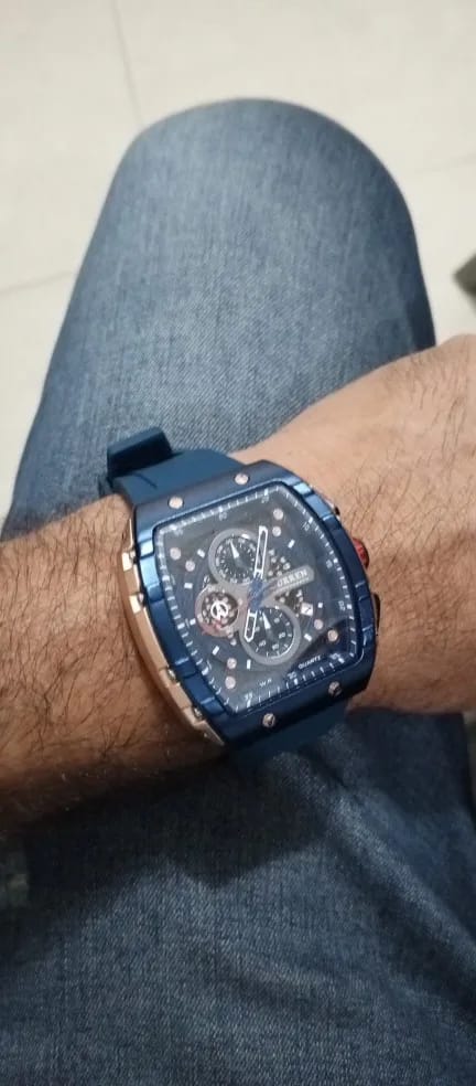 Customer photo review of CURREN 8442 Luxury Sport Watch