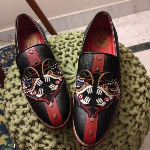 Customer photo review of Leon Loafers Men – Coal