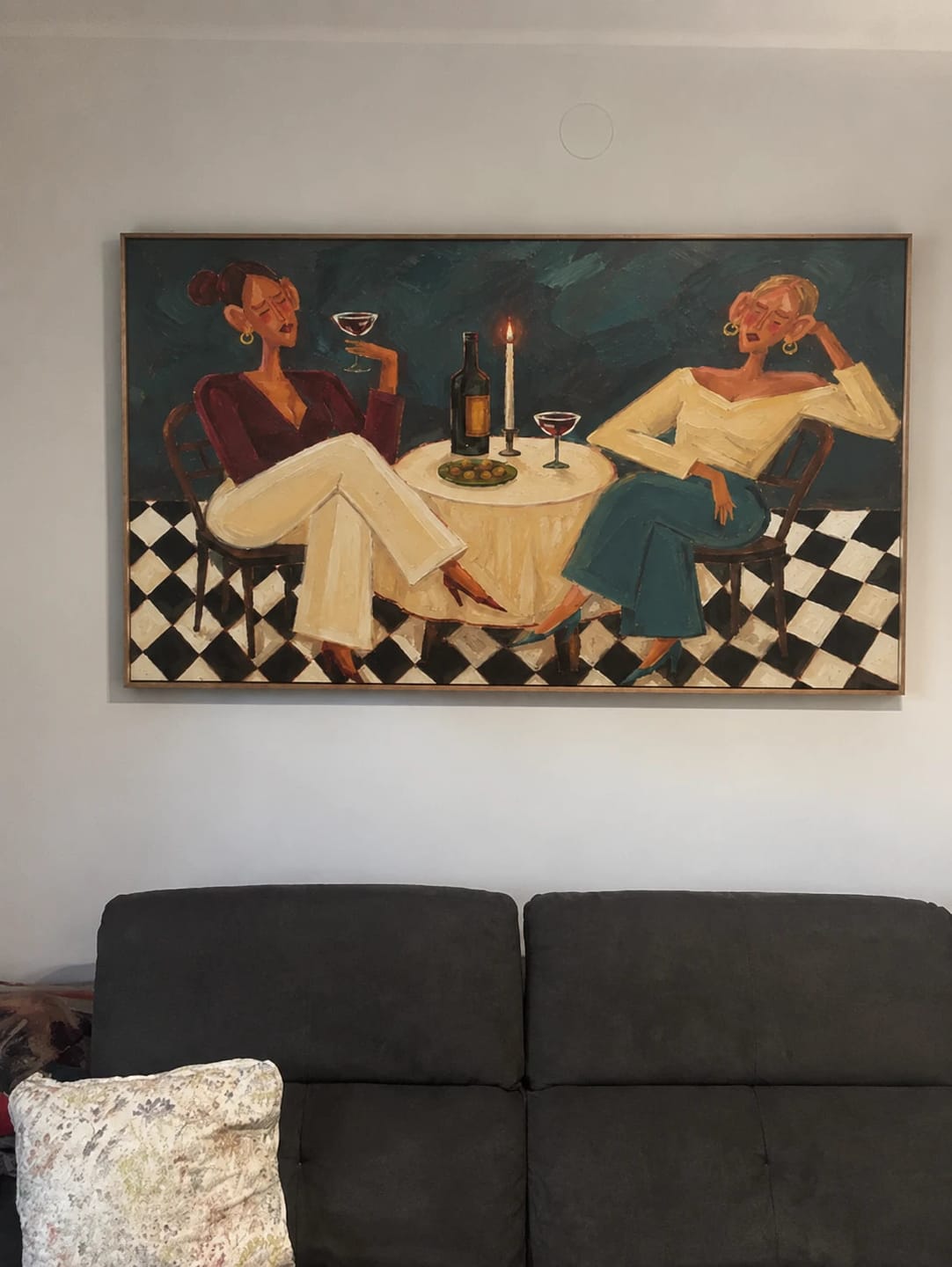 Customer photo review of Modern Folk Art ｜ Velvet Evening