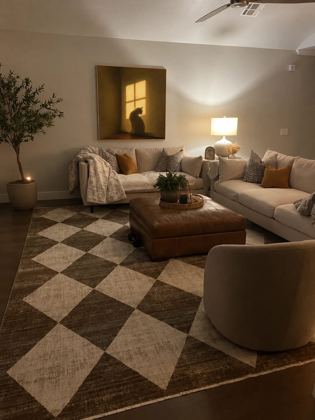 Customer photo review of Expressive Contemporary Art｜Golden Vigil