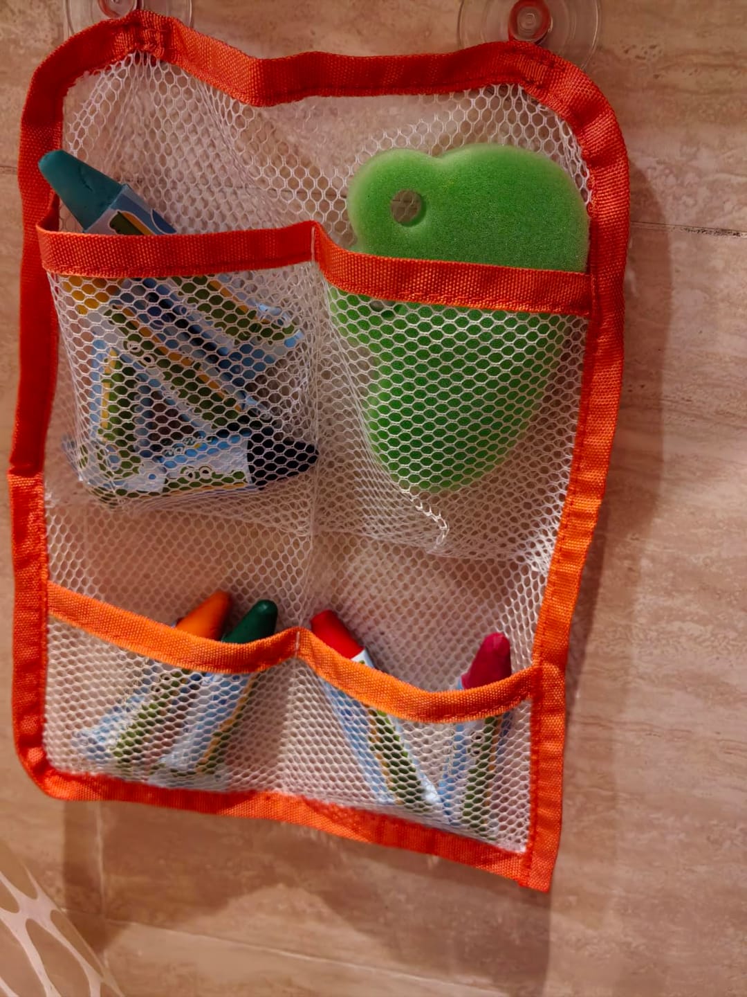 Customer photo review of Jumbo Bath Crayons