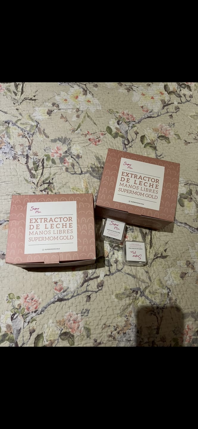 Customer photo review of Insertos para Extractor de leche doble