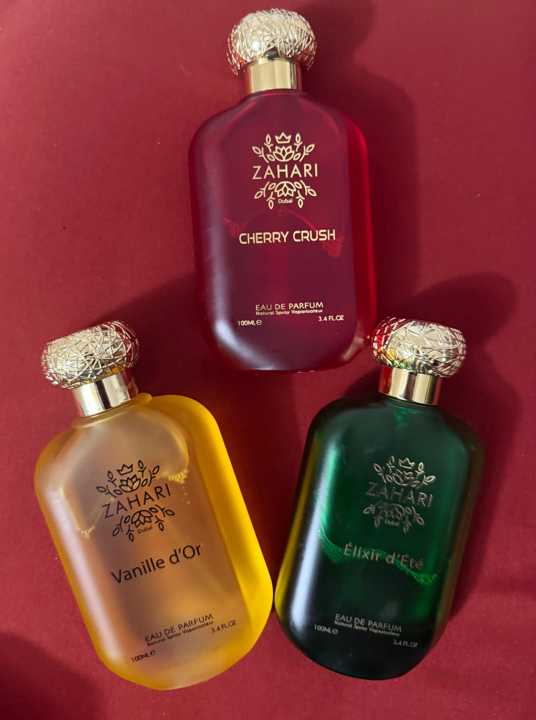 Customer photo review of Cherry Crush – Eau de parfum 100ml