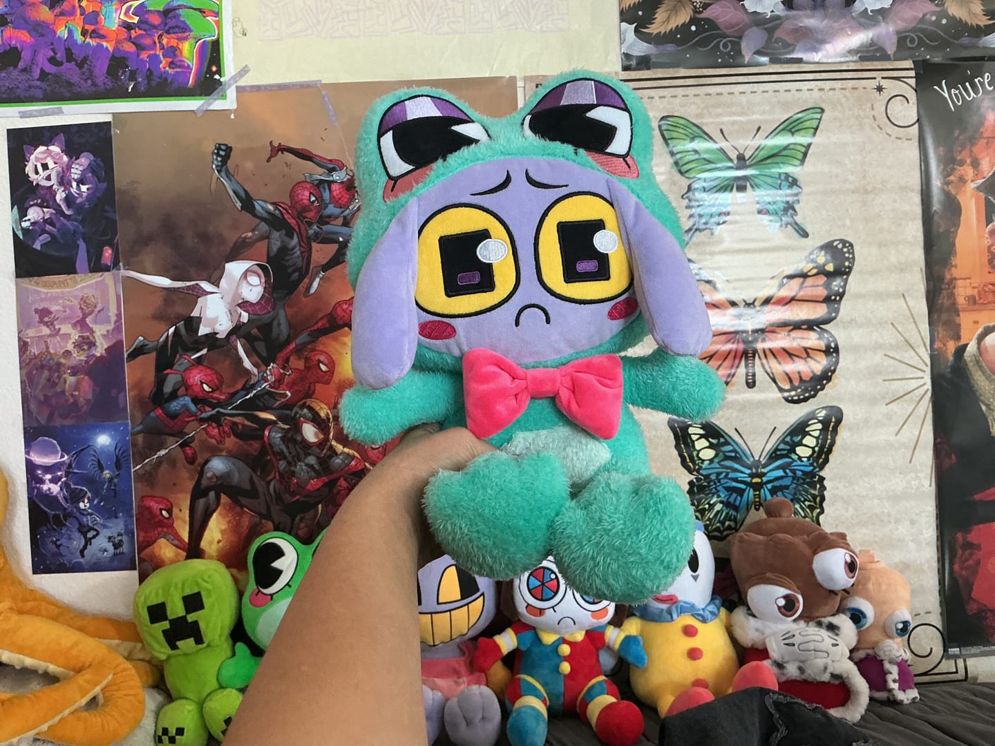 Customer photo review of Ribbit-Suit Jax Plush