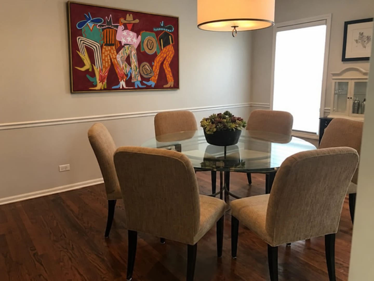 Customer photo review of Western Pop Art｜Burgundy Prairie Groove