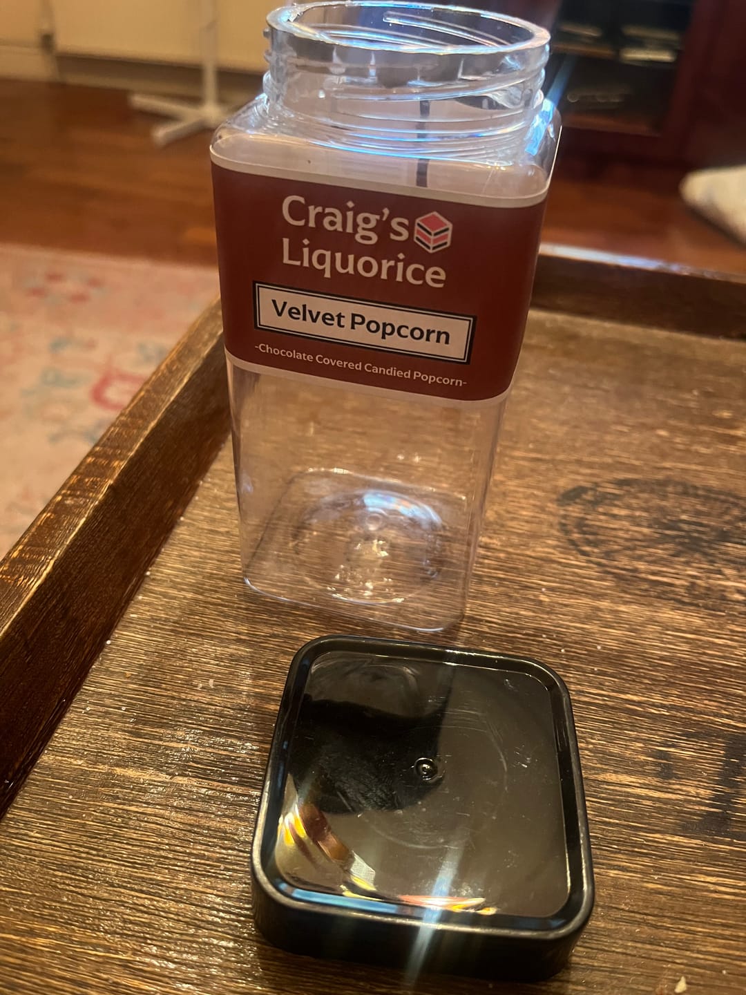 Customer photo review of Craig's Liquorice Popcorn Velvet