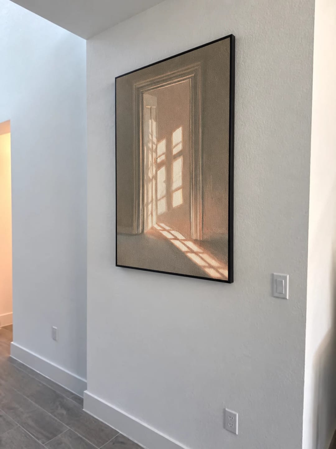 Customer photo review of Expressive Contemporary Art｜Quiet Light Within