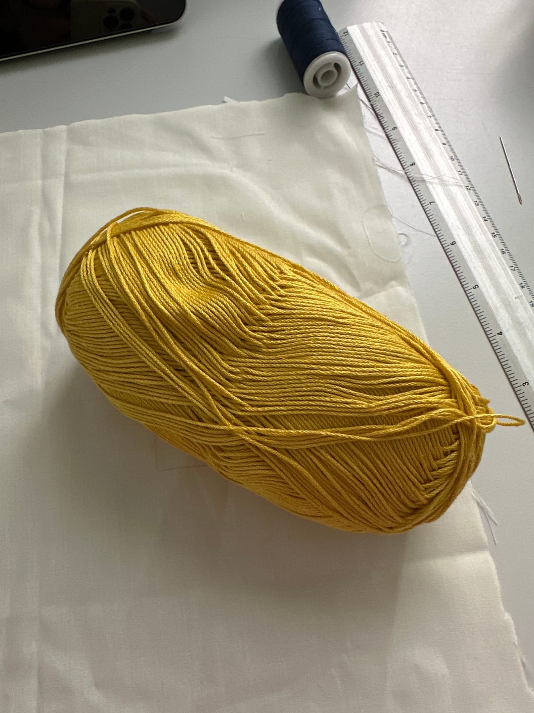 Customer photo review of Hilaza Eulali, marca Omega, MADEJA de 100g con 360m  ⭐