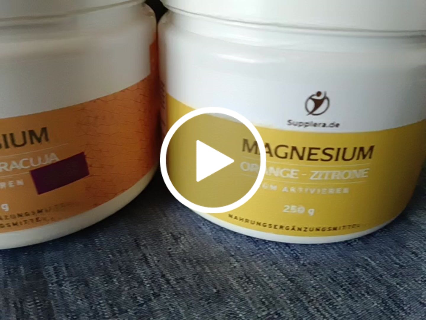 Customer video review of Ionisches Magnesium Mango-Maracuja-Geschmack #MHD 03/2028