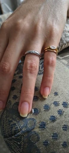Customer photo review of Emily Marquise Zirconia Cocktail Ring