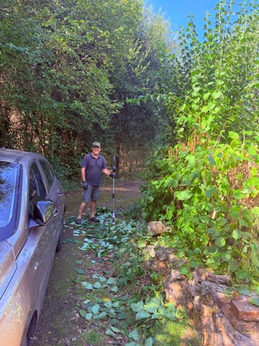Customer photo review of 18V Nexxcut Cordless Brushless Pruner 30 mm
