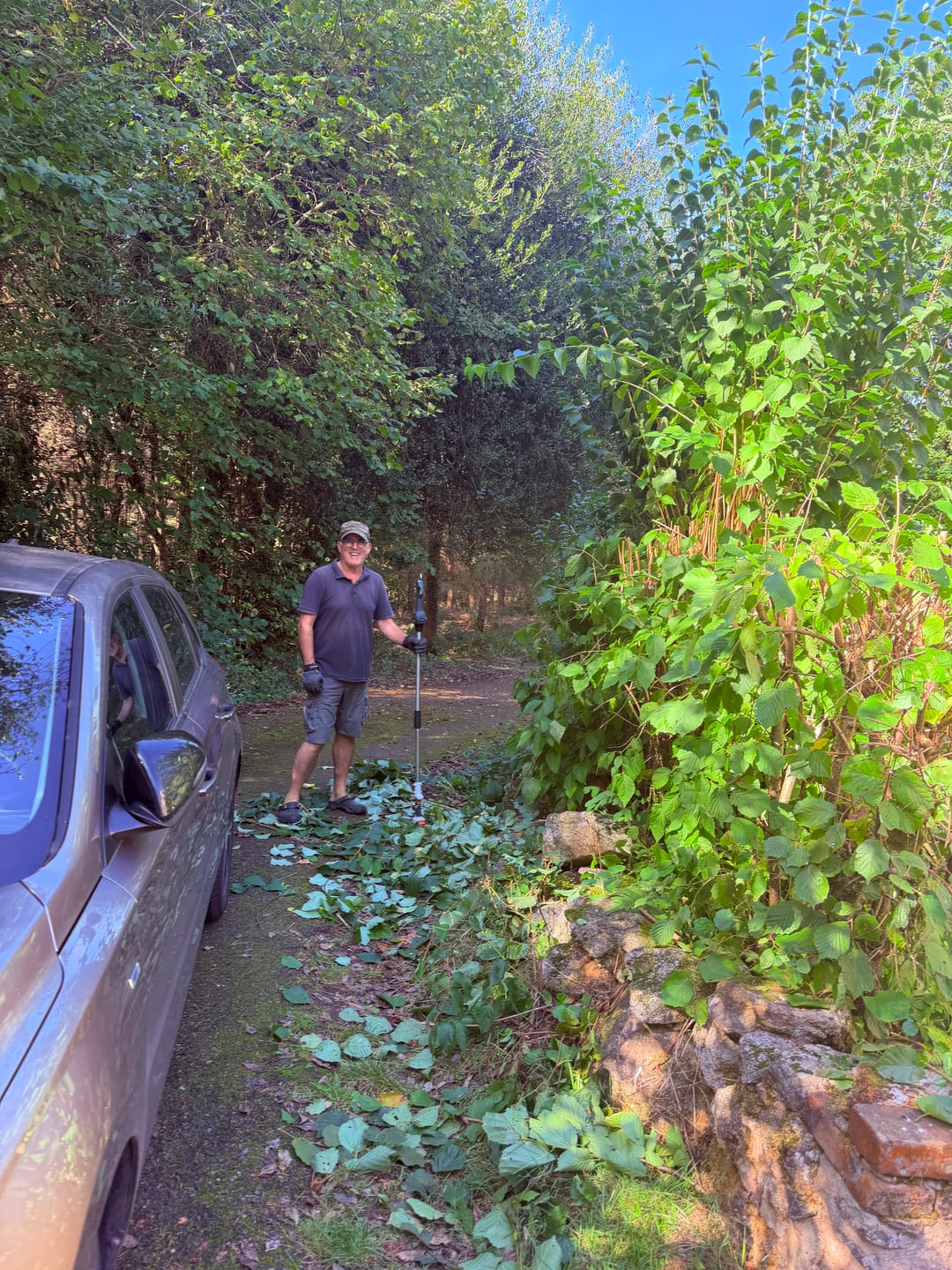 Customer photo review of 18V Nexxcut Cordless Brushless Pruner 30 mm